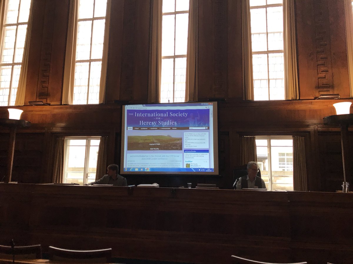 MortenBeckmann's tweet photo. Membership meeting at the International Society for Heresy Studies #heresyandborders #ISHS18 @HeresyStudies https://t.co/Takxenolxb