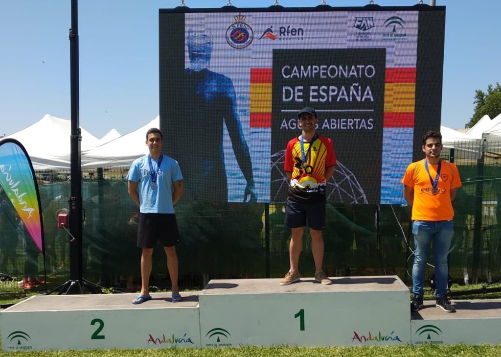 CNAguafria's tweet photo. Victor Gamiz medalla de plata en el CAMPEONATO DE ESPAÑA DE AGUAS ABIERTAS https://t.co/pyFIgcjOJR