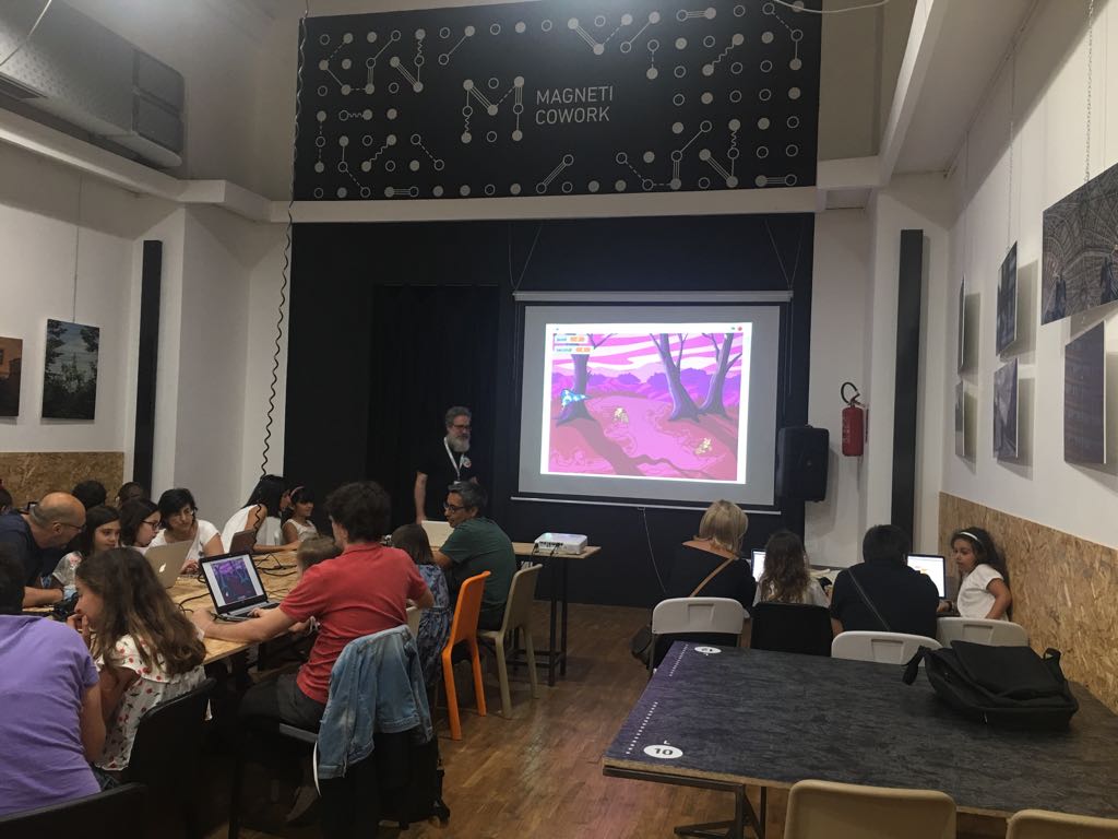 CoderDojoPA's tweet image. Oggi, da @magneticoworkpa a #Palermo, abbiamo tenuto una lezione su @scratch alle nostre #CoderDojoGirls Info: caliaesemenza.it/2018/06/11/cod… #parity