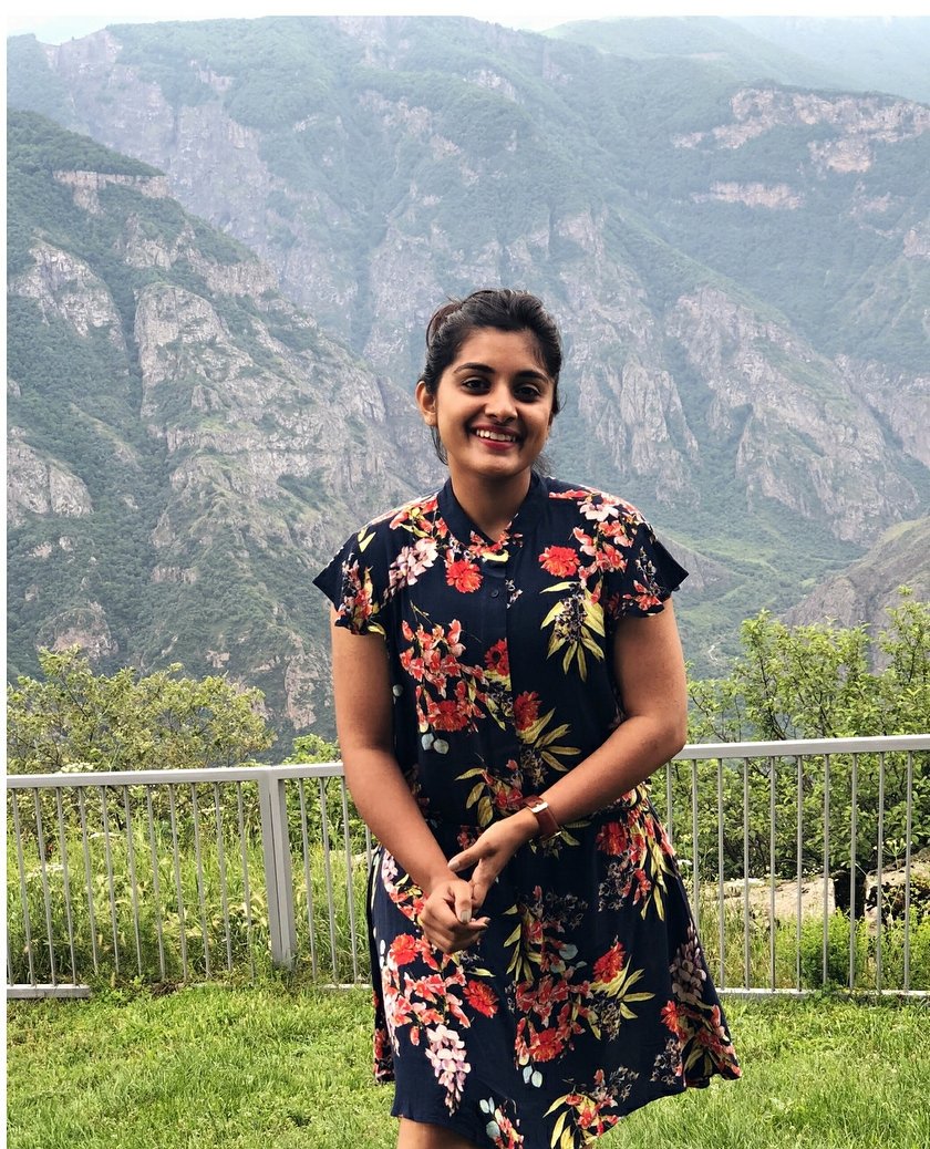 TeamNivetha's tweet photo. [PICS]: @i_nivethathomas At Wings Of Tatev, Syunik Province, Armenia! 😍❤️ https://t.co/HU3MHmadUx
