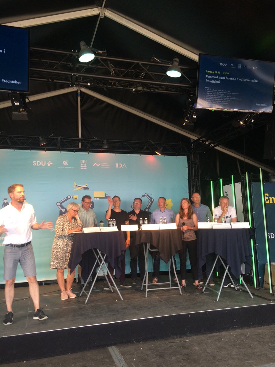 Debating Denmark as leading foodtech nation in the future at #fm18 #techteltet <a href="/IDAdk/">IDA</a> <a href="/Growstack_org/">GROWSTACK</a>