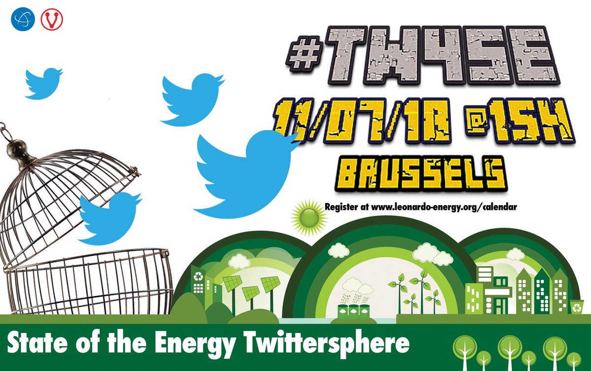 Join us for the 3rd annual #Tw4SE summer workshop to discuss the State of the Energy Twittersphere go.leonardo-energy.org/180711-Tw4SE3r… #copper @Vattel