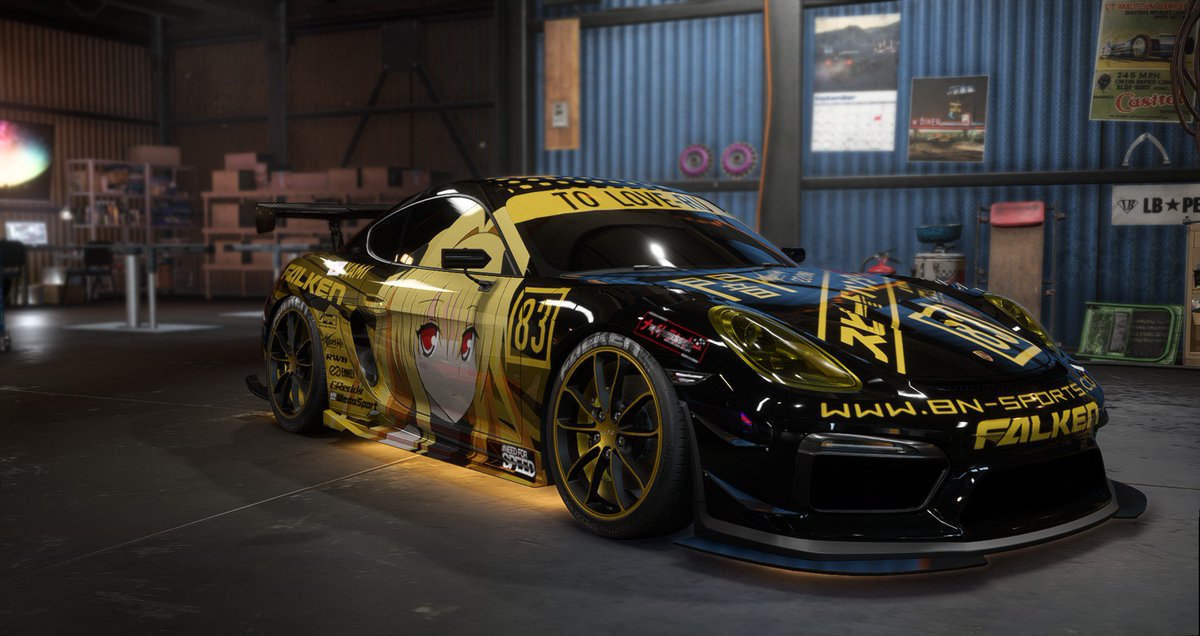 Kuro Auf Twitter Porsche Cayman Gt4 小闇 完成了 已開放讓大家下載 Porsche Cayman Gt4 Yami Itasha Is Carry Out You Can Download It Stickers Porsche Cayman Gt4 闇ちゃん は痛車をできた このステッカーはダウンロード可能 T Co 1cuusitdqw