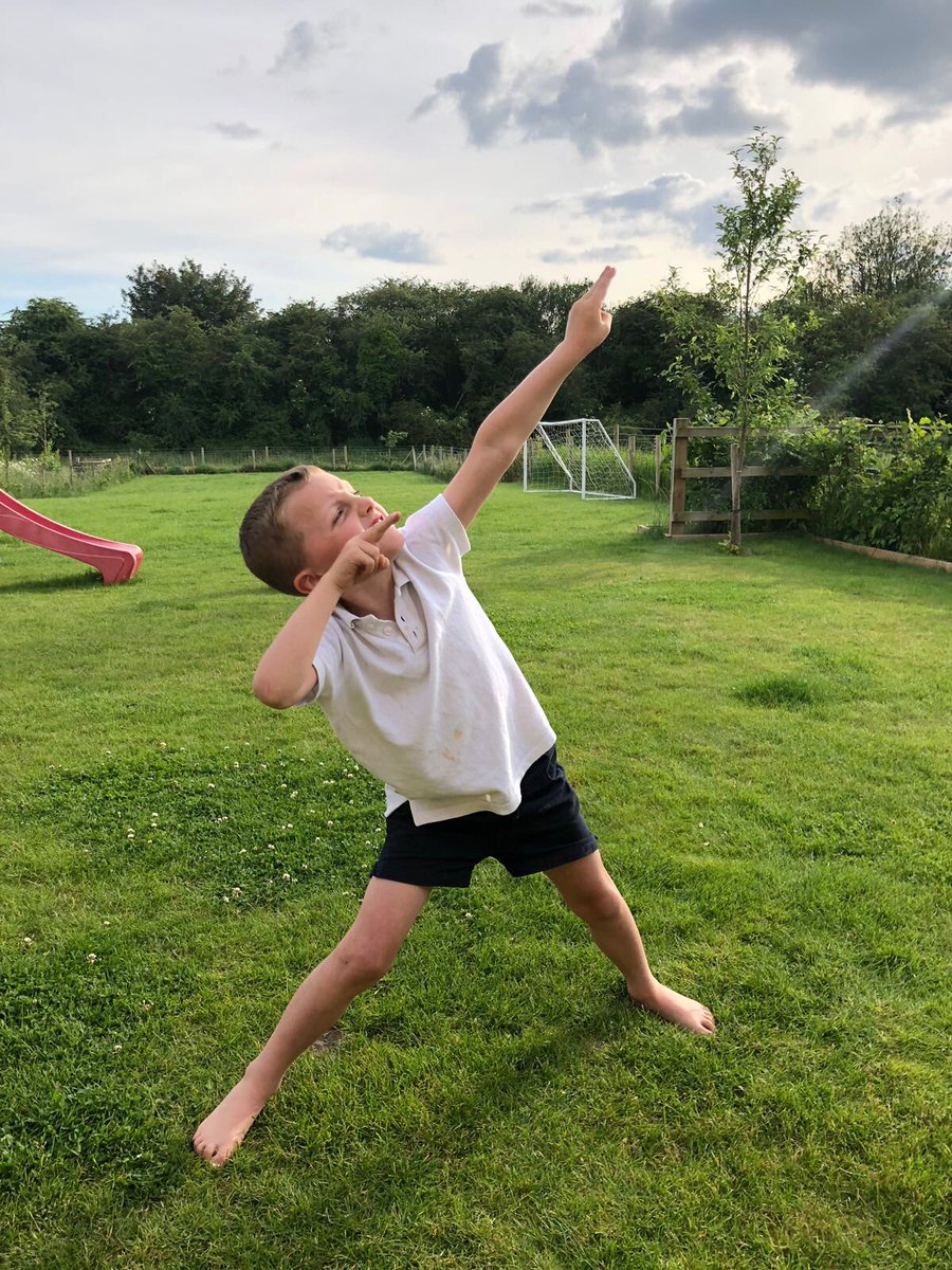 Tommy2L's tweet photo. My son wins his 50m race at school and now wants to be @usainbolt 👌 he’s coming for you champ 🥇🙏 https://t.co/Fx1aNUt3sR