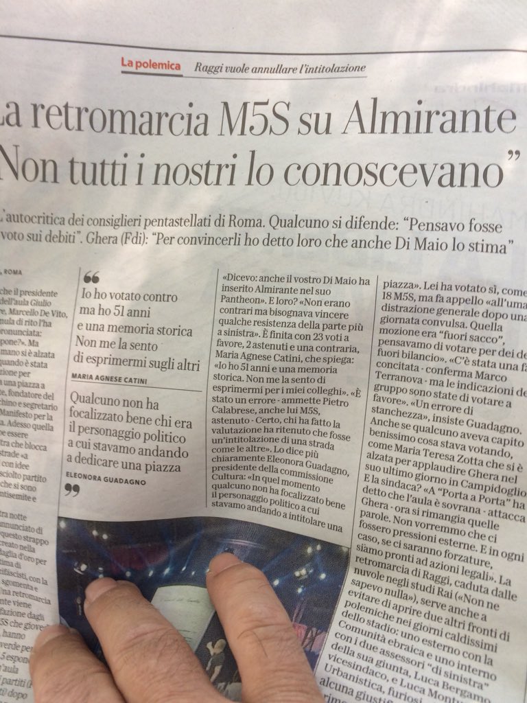 fabionovate's tweet photo. Dilettanti allo sbaraglio (cit) https://t.co/H4sU6ahY7H
