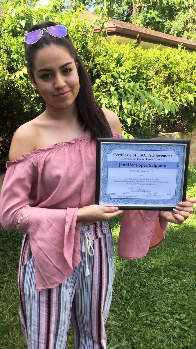 NHS Latin Dance (@nhslatindance) on Twitter photo Hats off to Jennifer! MCPS ESOL award winner for academic excellence & extracurricular leadership! <a href="/NorthwoodDance/">NHSDanceDepartment</a> <a href="/NorthwoodPrin/">Northwood Leadership Team</a> Hats off to Jennifer! MCPS ESOL award winner for academic excellence & extracurricular leadership! <a href="/NorthwoodDance/">NHSDanceDepartment</a> <a href="/NorthwoodPrin/">Northwood Leadership Team</a>