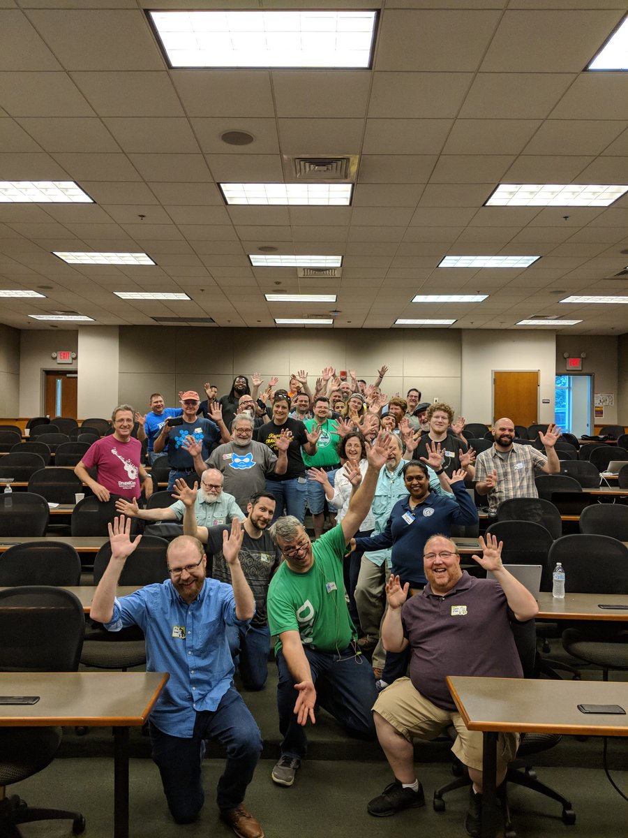 BrowardDrupal's tweet photo. #Drupal RT @DrupalNooga: #DCCHA drupal camp Chattanooga is underway https://t.co/SG50oJngUV