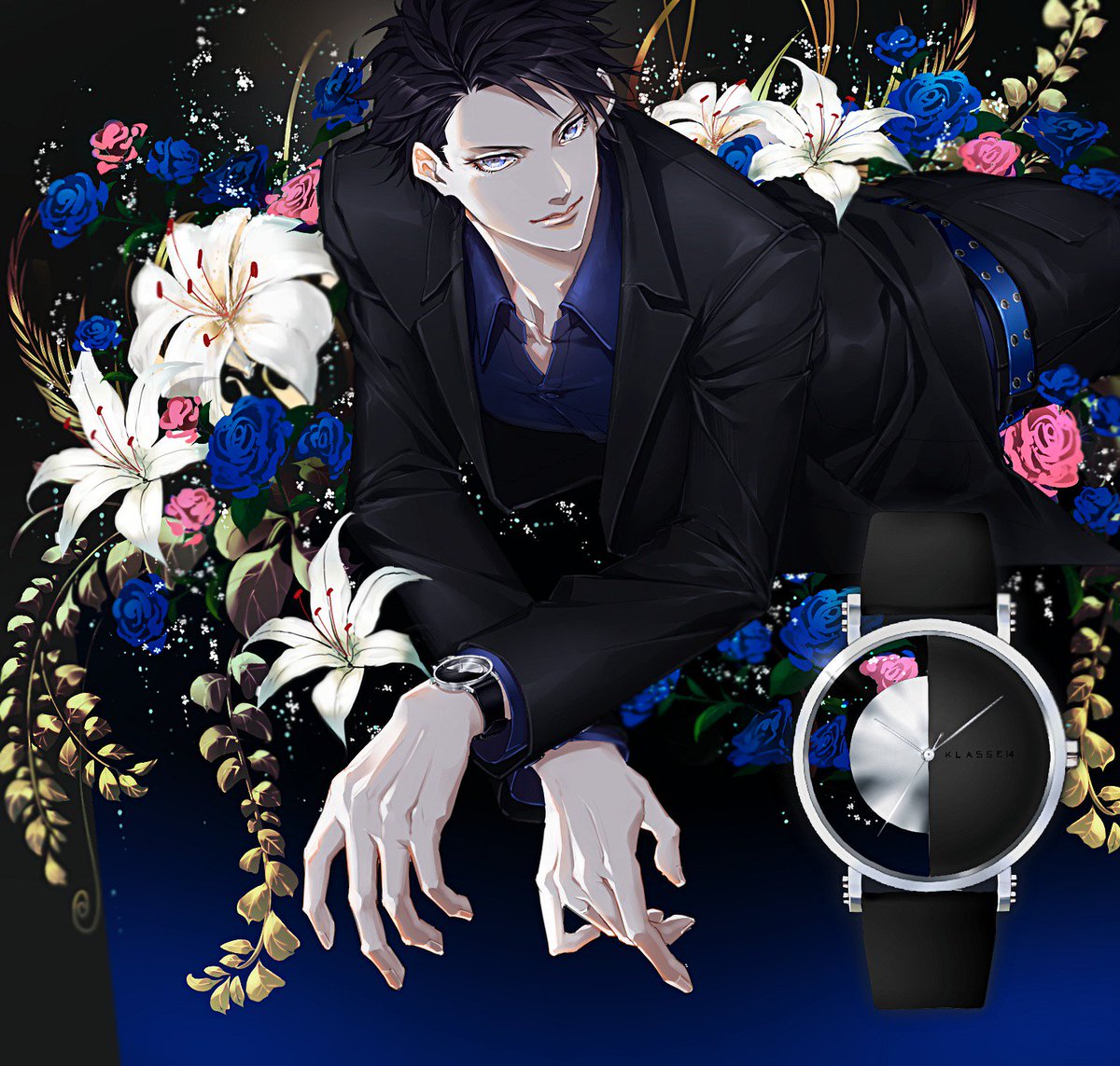「イタリアの時計ブランドKLASSE14様(@KLASSE14_JAPAN)から素」|KiKiのイラスト