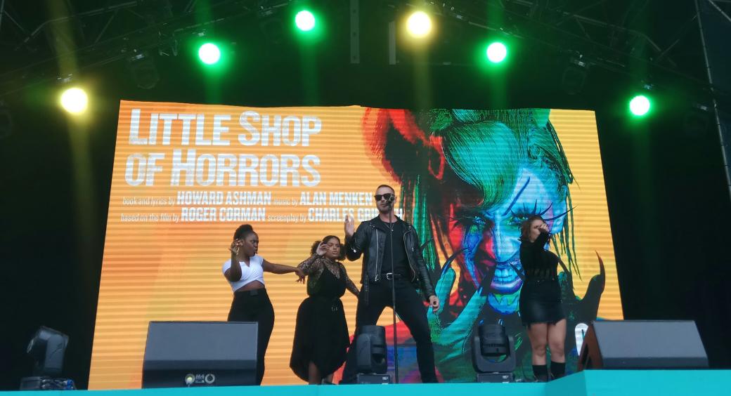 WhatsOnStage's tweet photo. First listen to Matt Willis and the cast performing in #LittleShopofHorrors before the show opens at @OpenAirTheatre later this year and it is schweeeet!! https://t.co/PIO10GpbtA
