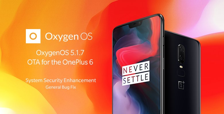 WhatsOnTech's tweet image. OxygenOS 5.1.7 update starts rolling out for OnePlus 6: bit.ly/OxygnOS517

#OnePlus6 #TheSpeedYouNeed #OxygenOS