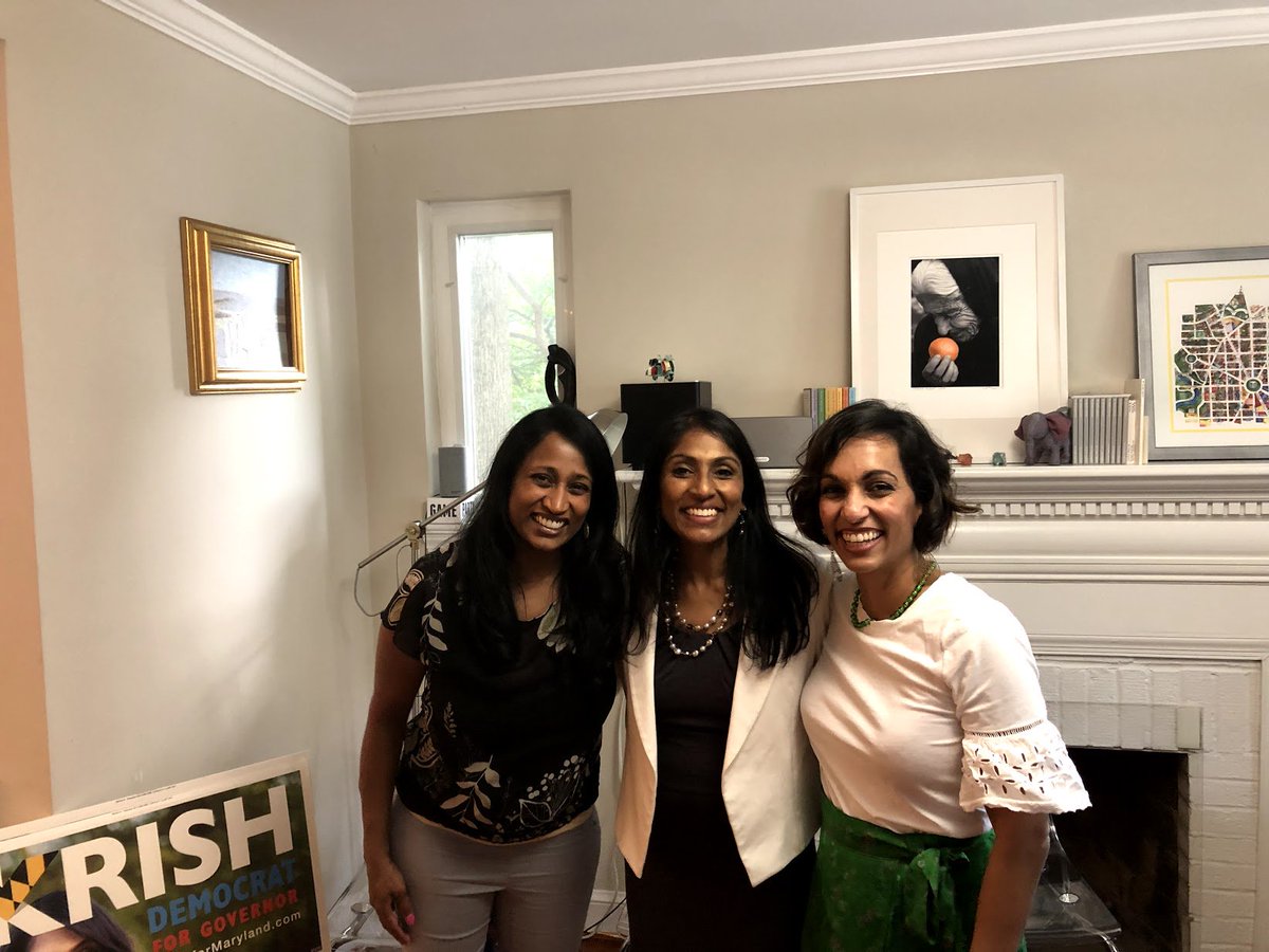 KrishVignarajah's tweet photo. Only six more days left to early #vote! Get a group of friends together and go to one of the many early polling locations in #Maryland if you can't vote on June 26th. Please find your early polling location at https://t.co/tTJZU7oUkQ and vote #KrishforMD! https://t.co/om2Hbe6Cux