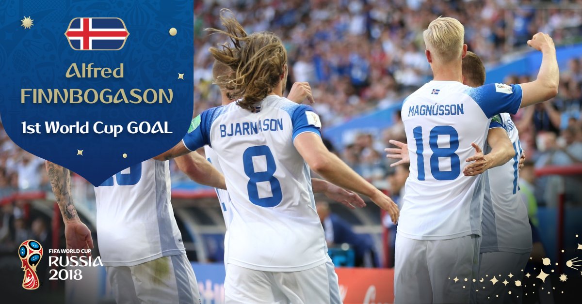 It took just 23 minutes for #ISL to score their first #WorldCup goal 😎