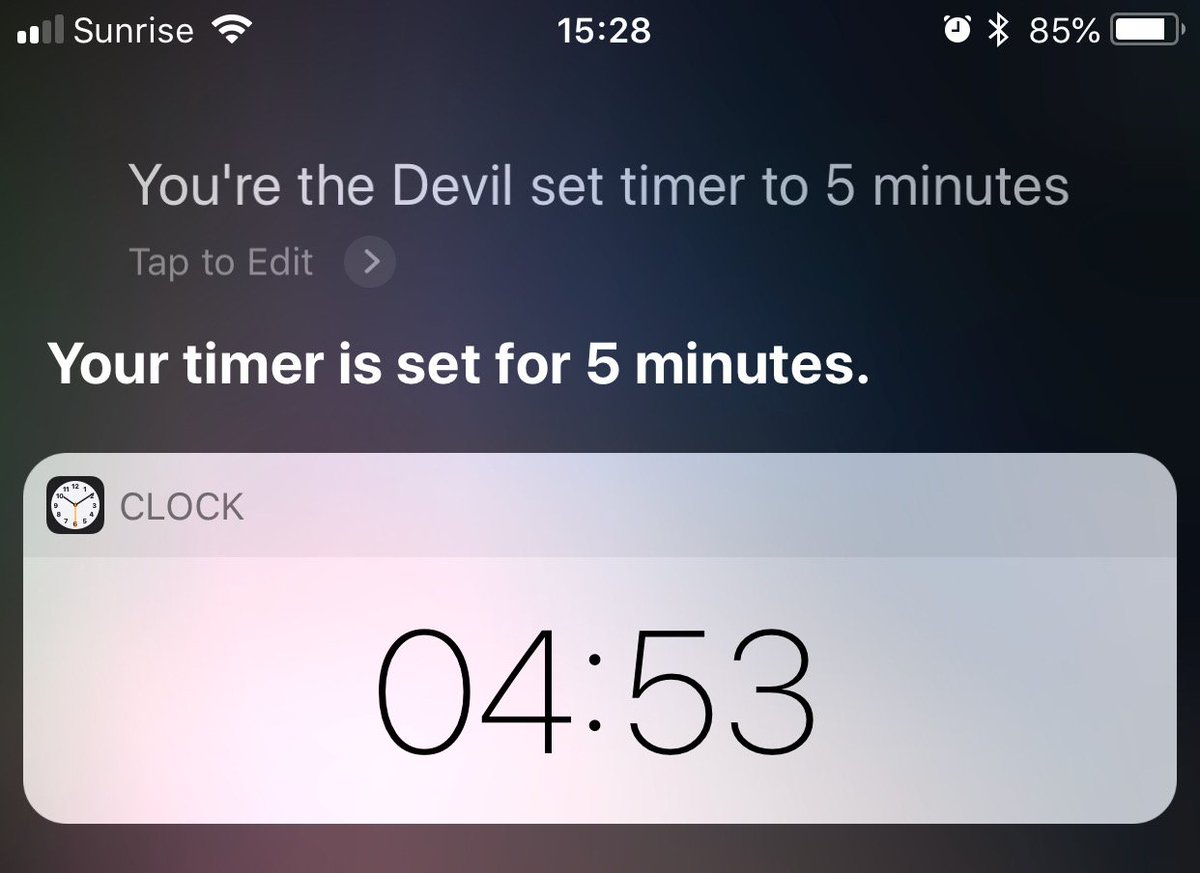 Haha, perfect #siri #misunderstanding!