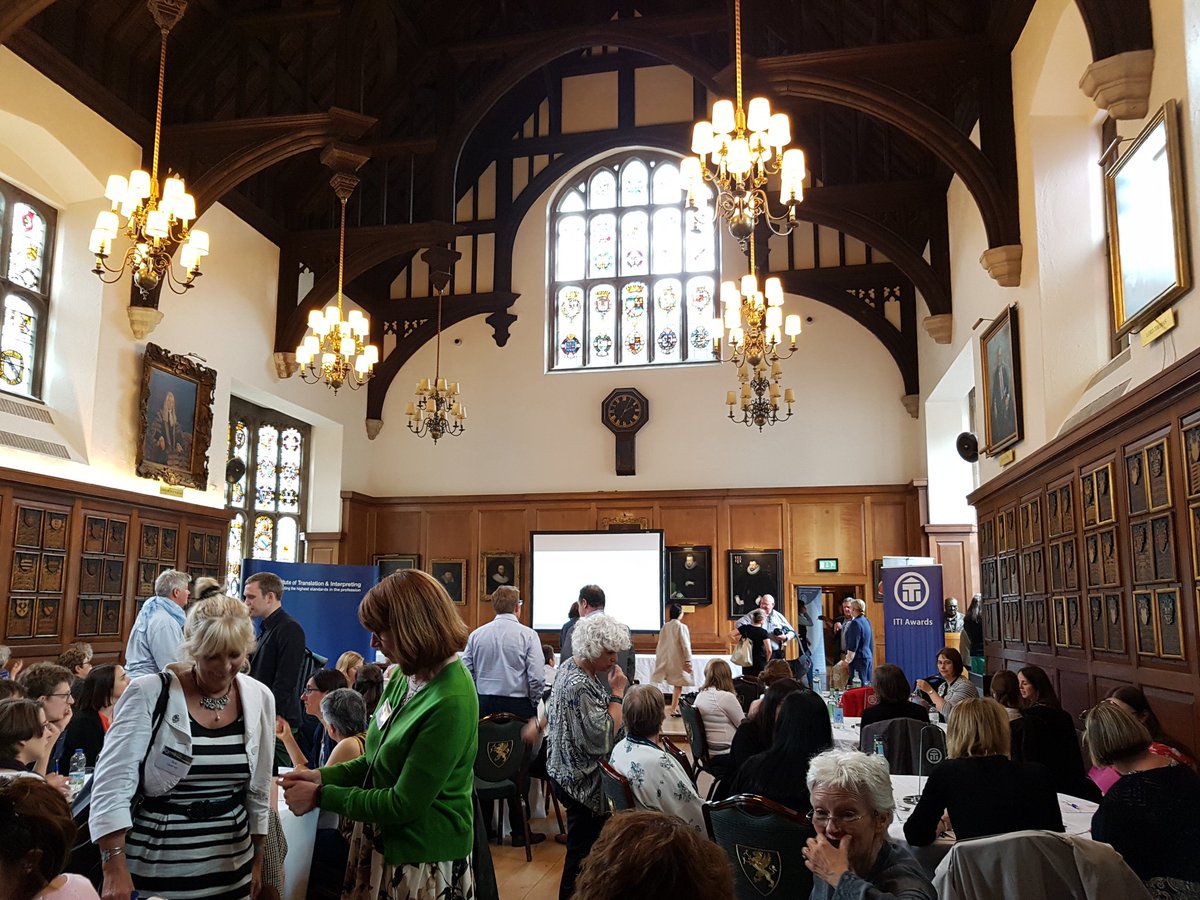 HKerschl's tweet photo. @ITIUK great to see some many #translators and #interpreters #OneDayIn. Starting off with a new talk by @ChrisDurbanFR https://t.co/l9BnTZqukb