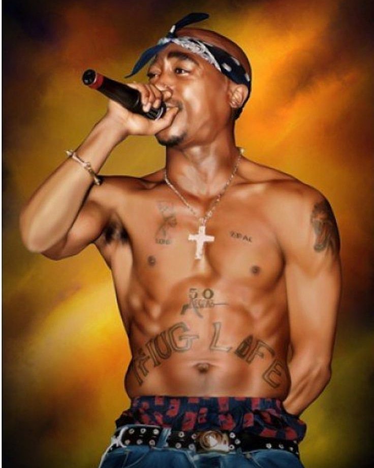 This man and my older brother are the reasons I became a rapper. 2pac would've made 47 today if he was still alive. Happy birthday prophet, legend and icon #2pac #makaveli #Tupac #TupacShakur