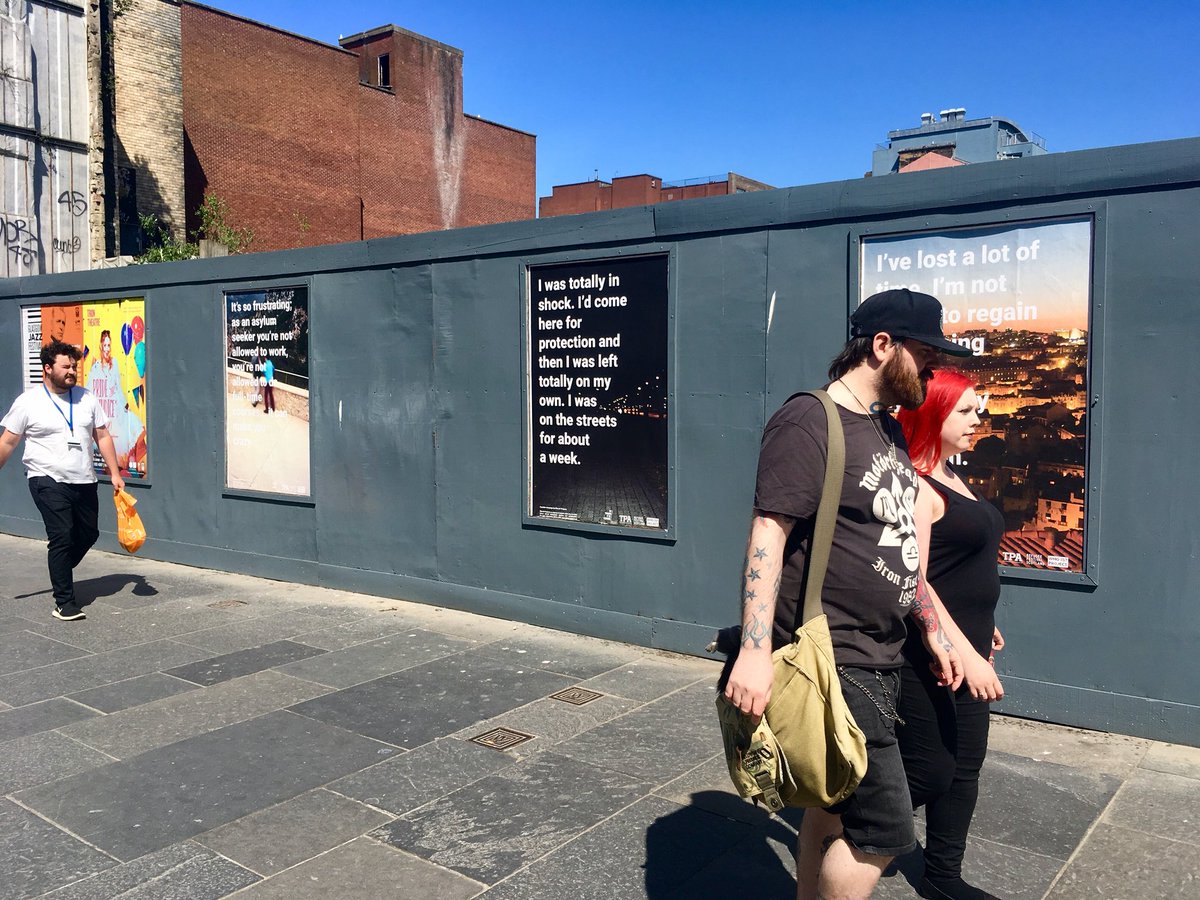 ImanTajik's tweet photo. We’re currently running a poster campaign in Glasgow part of #Refugee #festival #scotland  2018. 10 different prints,spot them all around Glasgow. Sponsored: @scotrefcouncil @deveronprojects @theposterassociates #whoisproject #glasgow #refugeefestscot #postercamaing https://t.co/iGq6AfmnoB