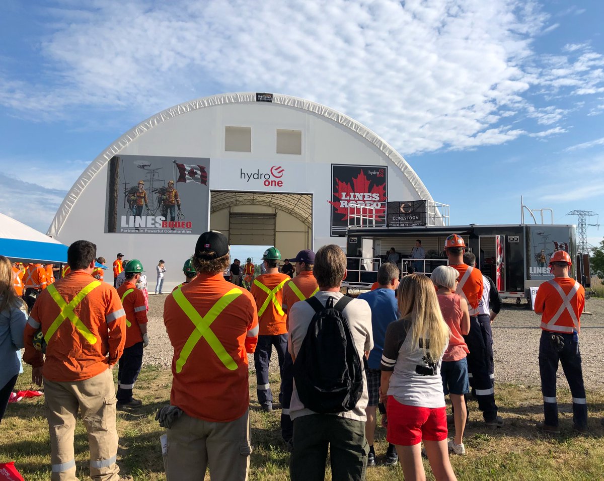 Hydro One On Twitter Gearing Up For The Rodeo Our Line Maintainers And Apprentices Are Here Today At Our Lines Rodeo To Put Their Skills To The Test Follow Us On Facebook