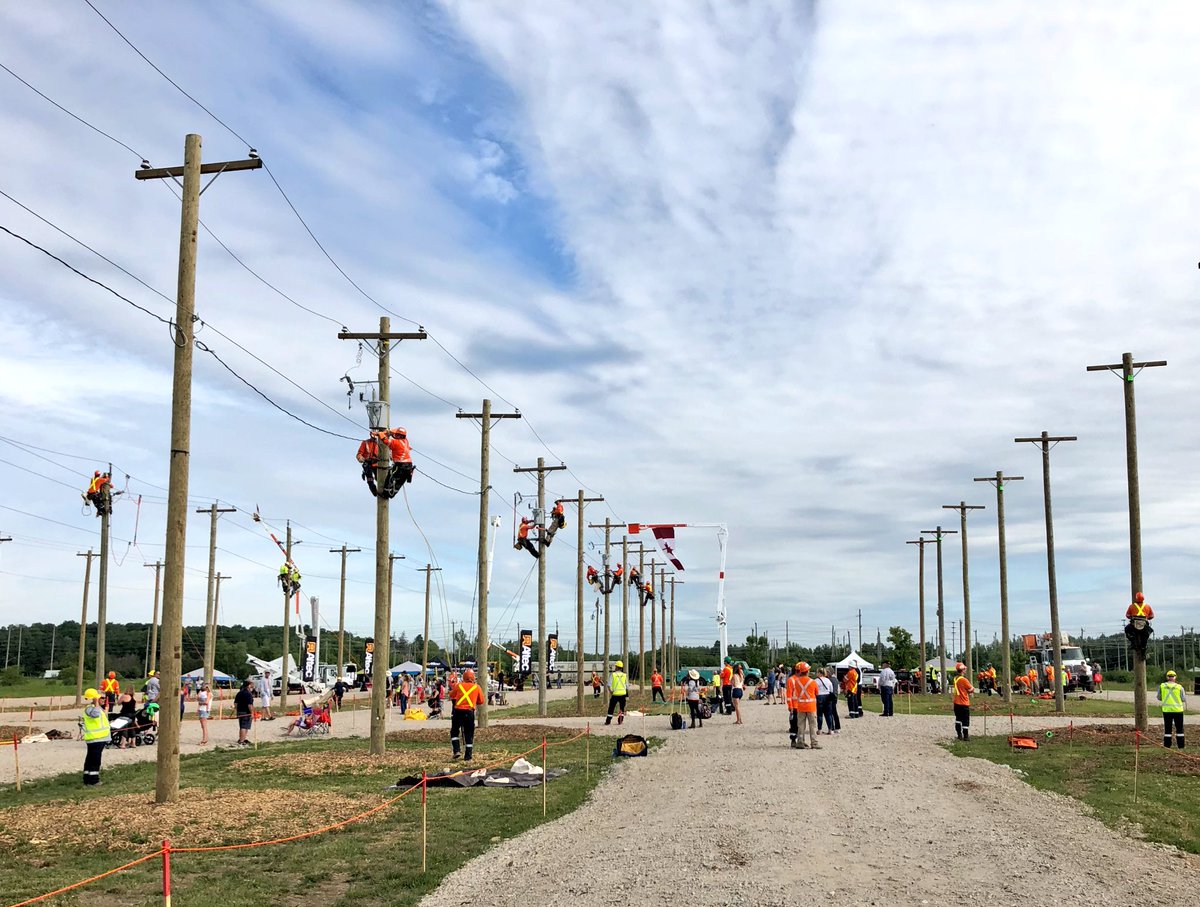 Hydro One On Twitter Gearing Up For The Rodeo Our Line Maintainers And Apprentices Are Here Today At Our Lines Rodeo To Put Their Skills To The Test Follow Us On Facebook