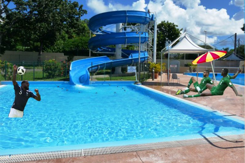 La_SMAcademie's tweet photo. Je déclare la piscine de la Coupe du Monde 2018 officiellement ouverte. https://t.co/3zl3cKqEQ6