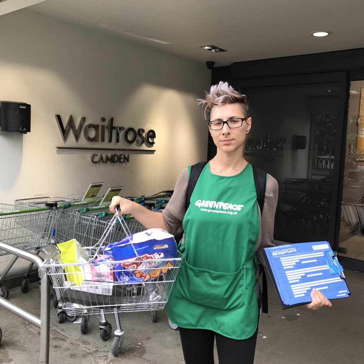 So much excess unnecessary #plastic <a href="/waitrose/">Waitrose & Partners</a>... one of your client said she won't buy your avocados because of how much plastic you package it with. Don't you think you should stop for your #customers and the #planet? @greenpeace #greenpeace