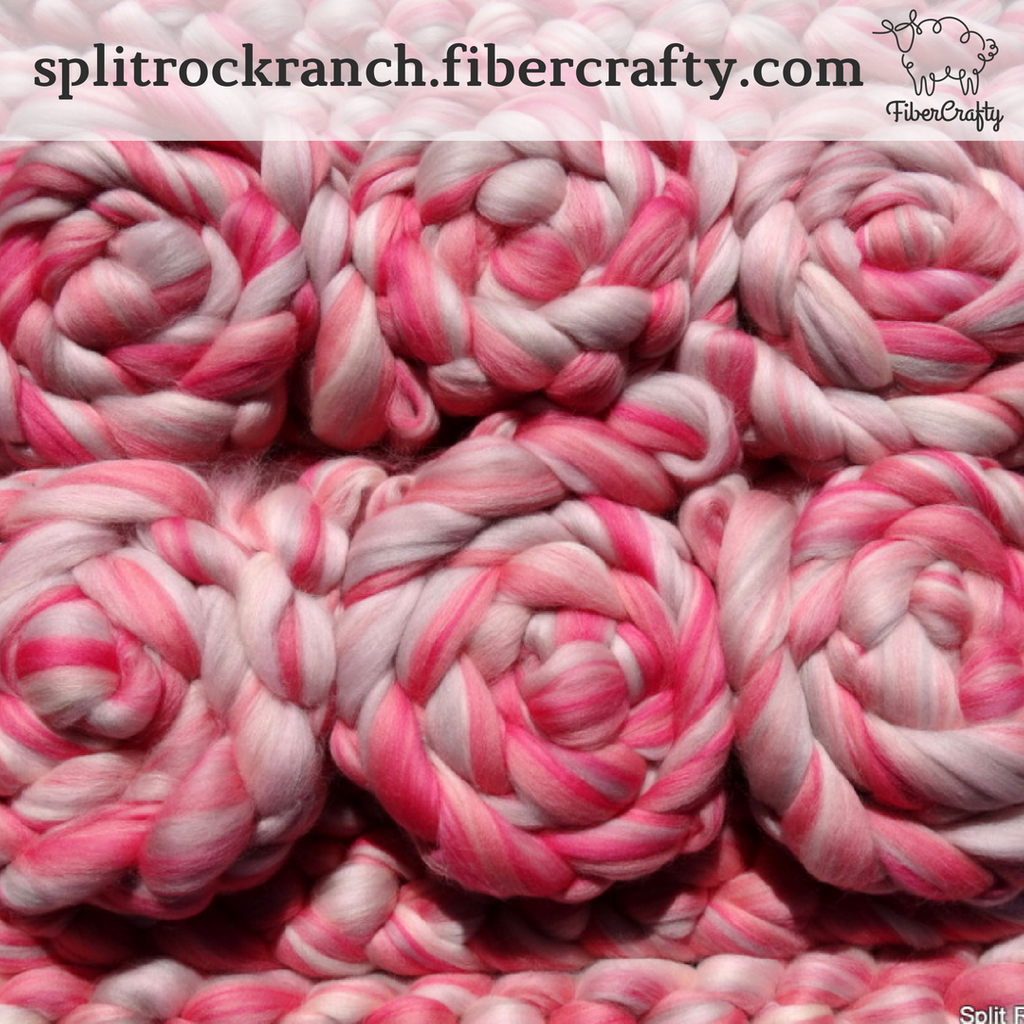 pammaher_'s tweet photo. This custom blend of spinning fiber is called Conch Shell - which suits it perfectly! Pinks, corals and tans make up this 100% merino fiber, perfect for spinning, blending or felting. 23 micron combed top will spin like a dream! https://t.co/SSit5qD6Eu #fibercraftyshop #combedtop https://t.co/OFXvqFjnV6