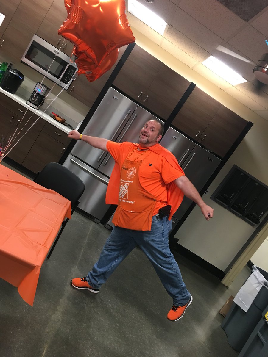 Our 1213 orange super hero!! #NDHomeDepotOrangeBloodedDay2018 <a href="/GriesAnthony/">Anthony</a> @JMcLean285 <a href="/patiaquinta/">patiaquinta</a> <a href="/diver255322/">Jim brandow</a>