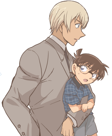 椛 降コ 無駄に安室さんにコナン君を抱っこさせたい