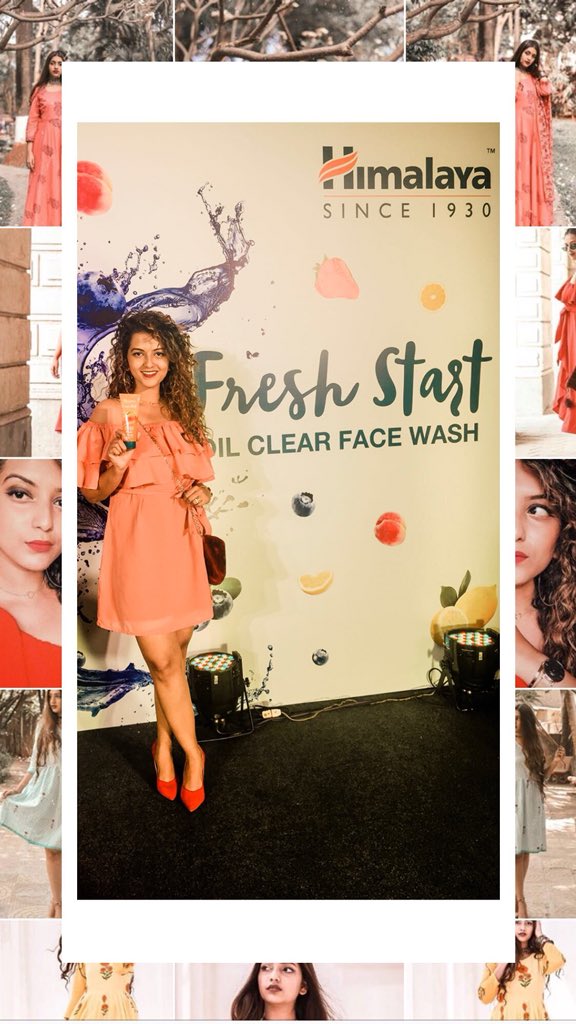 howtheyglow's tweet photo. For launch of @HimalayaIndia #FreshStart Fruit Face washes launch @JWMarriott https://t.co/d51QsTT41y
