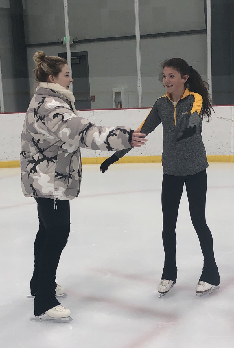 Our club was blessed to have spent a few days learning from the very best!  Thank you so much <a href="/GraceEGold/">Gracie Gold</a> and <a href="/JohnCoughlinUSA/">John Coughlin</a> for spending a few days in BismarCk 😉 with your Road to Gold training camp!