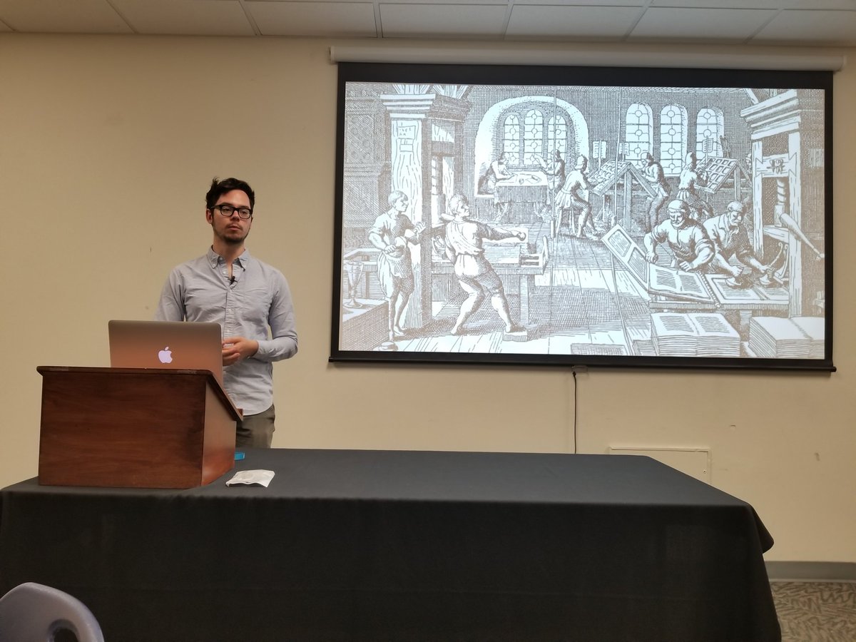 richgraphics's tweet photo. Learning about #Gutenberg, the new #WordPress editor here at #WCHfx. Fascinating stuff!! Thanks to @ChrisVanPatten for the great talk! https://t.co/JRu6ouEVwE
