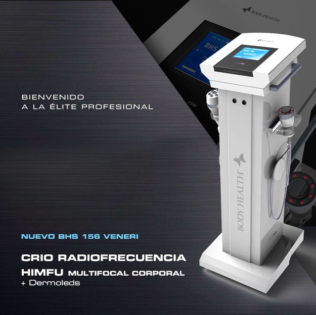 BHS 156 Vereneri, es un must para la temporada corporal. Con la Crio-Radiofrecuencia y HIMFU, se reduce volumen, celulitis y se tonifica a nivel corporal. ¿Quieres conocerlo? goo.gl/o2eBKk