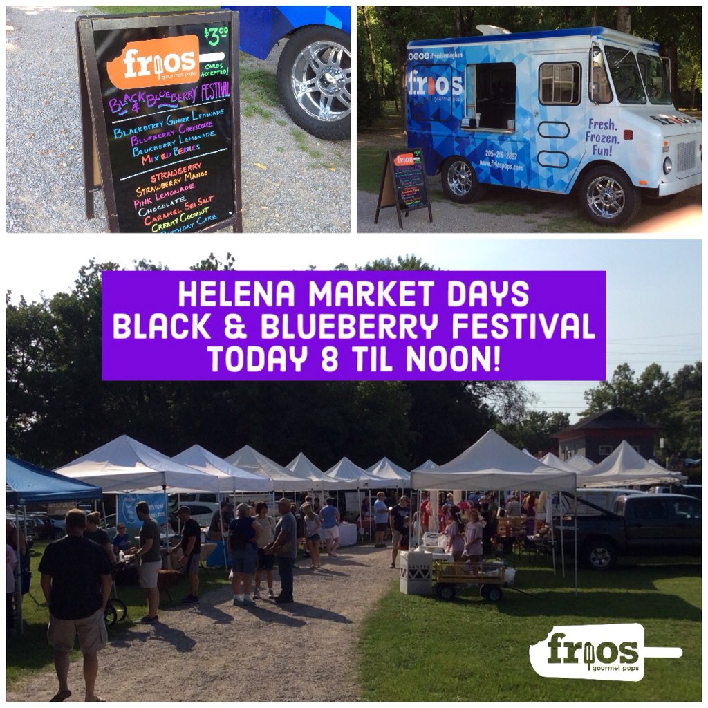 FriosBirmingham's tweet photo. Catch Frios at #buckcreekpark today til noon, and tonight at #Ballantrae movie night! https://t.co/tMqagEfuex