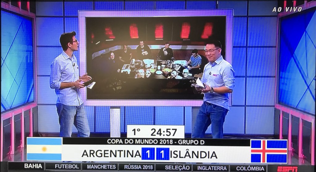 FelipeTeTZ's tweet photo. A Copa do Mundo ainda está só no início, mas já podemos dizer que o #TempoReal do @ESPNagora é a vergonha alheia dessa edição. https://t.co/KMybg4w2fW