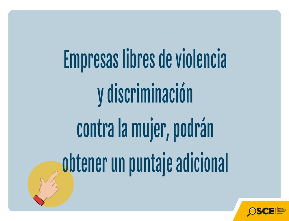 OECEPeru's tweet image. Entre las mejoras prepublicadas por #OSCEPerú para los procesos de contrataciones con el Estado, hemos incluido propuestas que promueven la igualdad de género y oportunidades. Esperamos sus comentarios en: buff.ly/2JExnIh hasta el 22 de junio.