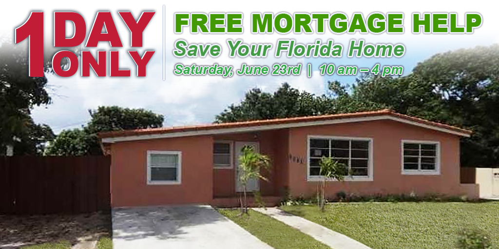 ConsolidatedUS's tweet photo. Next Saturday, 6/23 from 10 am to 4 pm, join our #free #mortgage help event to save your #Florida #home. You'll learn about #LoanModifications, #ShortSales and deeds in lieu, and other #Mortgage Solutions. Save your spot. Register here today: https://t.co/GBYZdY6ZDi #DebtSucks https://t.co/ukyikI3Ggz