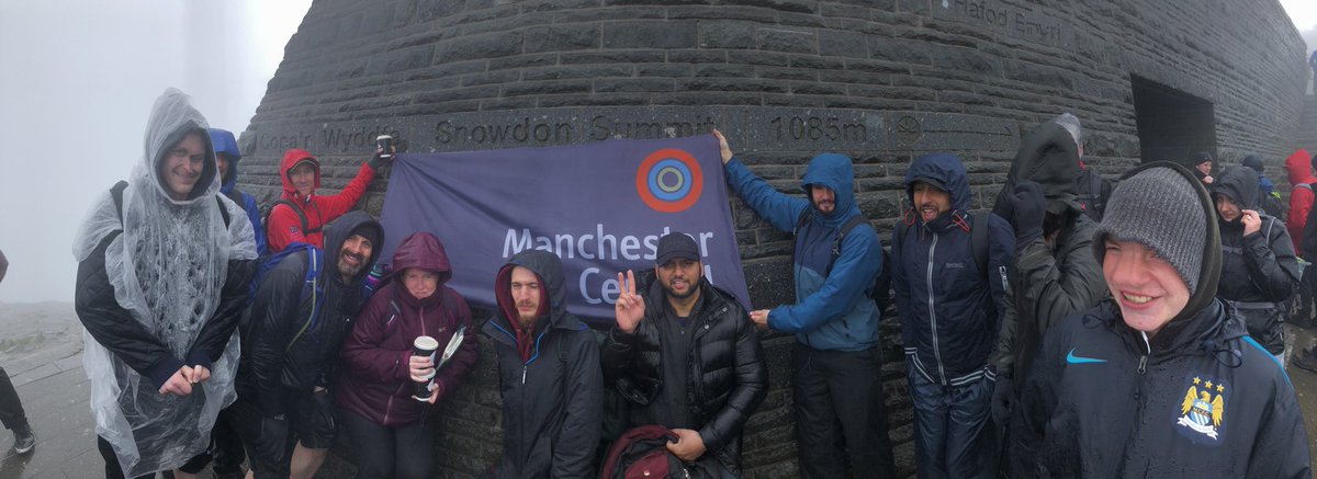 ttenneb's tweet photo. A little stroll up #snowdon by @mcr_central to raise some money for @contact_teas https://t.co/NhnwQSaxC3