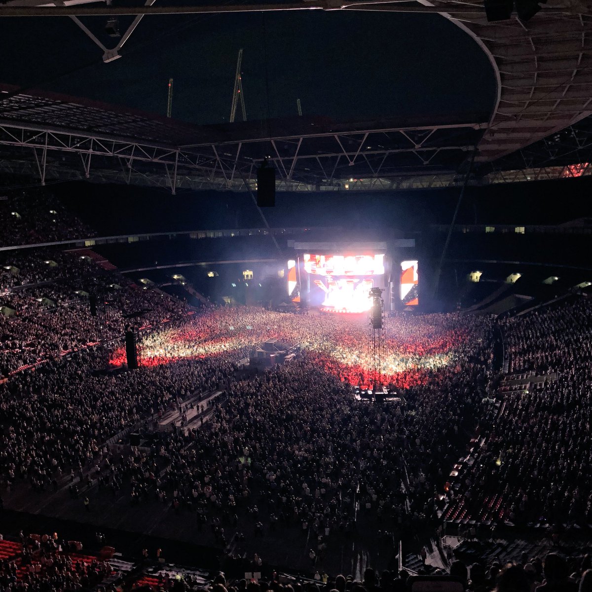 AdamBeckey's tweet photo. Back to Cardiff now. @edsheeran last night was incredible. What a show it was. https://t.co/YFP30cpodp
