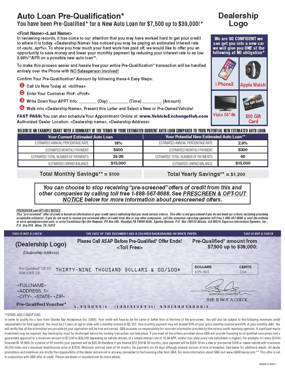 DealerAutoGroup's tweet image. Conquest Sales are important to grow your market share. DAG has developed that absolute best Finance Mailer in the industry. Call us today to capture 25-30 new conquest sales over the next 30 days!