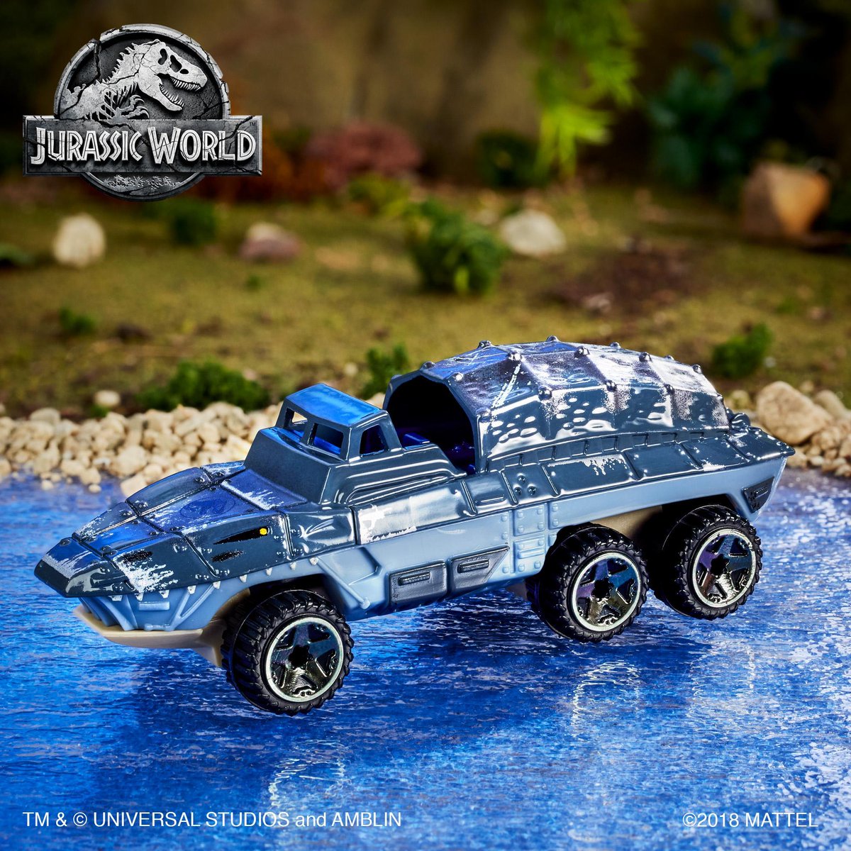 Hot Wheels Jurassic World Mosasaurus Vehicle