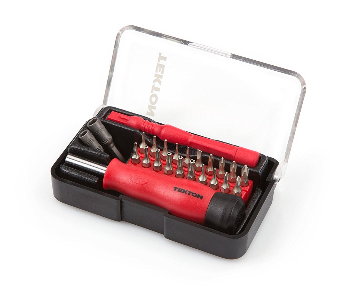 GR8ProWorkshop's tweet photo. 15% OFF #sale #save #discount #screwdriverkit @amazon TEKTON 2830 Everybit (TM) Precision Bit and Driver Kit for Electronic and Precision Devices, 27-Piece https://t.co/IZiSjfzS3A https://t.co/JOOqj8znn4