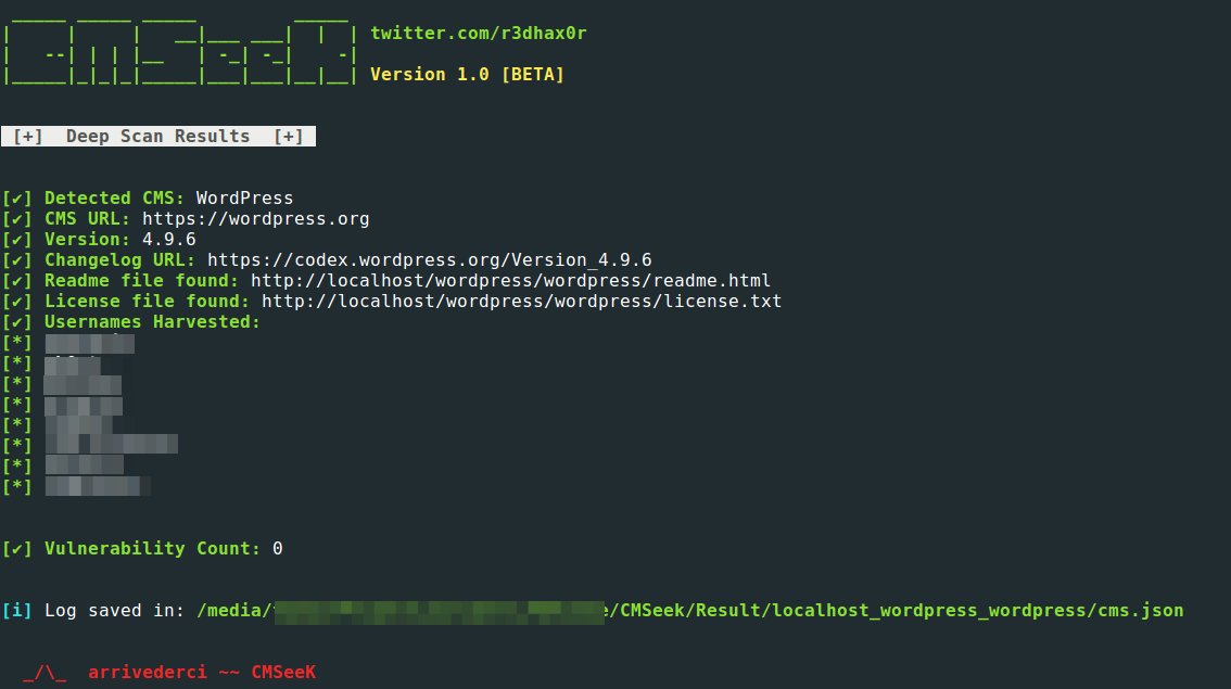 TheHackersNews's tweet image. CMSeeK — A New Detection and Exploitation suite for CMS (Content Management Systems)

github.com/Tuhinshubhra/C…