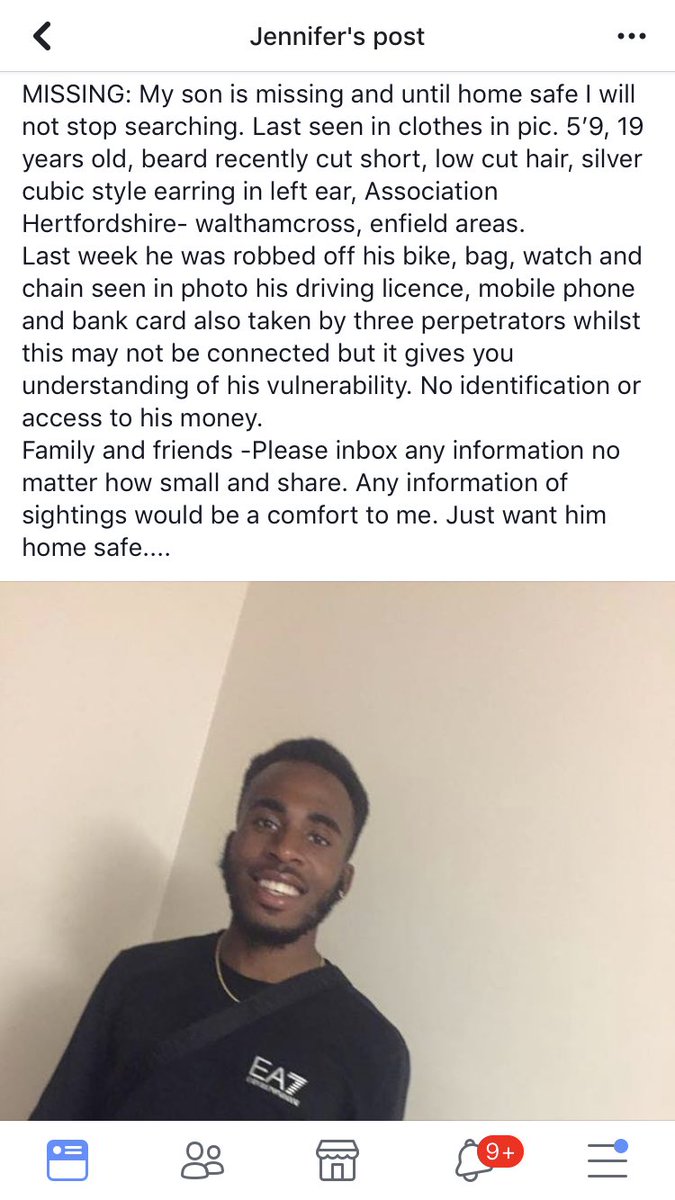KaylaSaffron's tweet photo. If you can please repost my last post and send it out please! My aunt just wants him home safe, that’s all we are asking for. Any help to get his picture out will be appreciated. Any info no matter how small is welcomed! Thanking you all in advance x https://t.co/n6oJlPHAPS