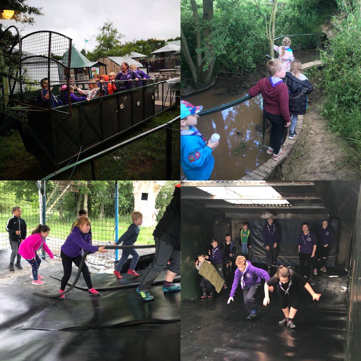 Another great district trip!🐊 #iscout #crockytrail #wetandmuddy