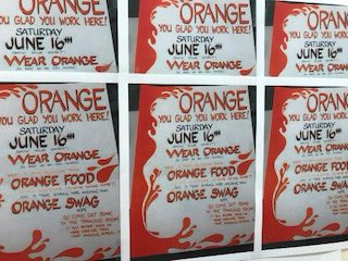 BrendaKearney4's tweet photo. Awesome job team 2607.  Lots of Orange blooded spirit.  #NDHomeDepotOrangeBloodedDay2018 @JasonArigoni @Williams2Bryan @DelvecchioA https://t.co/FRZttYpTHv