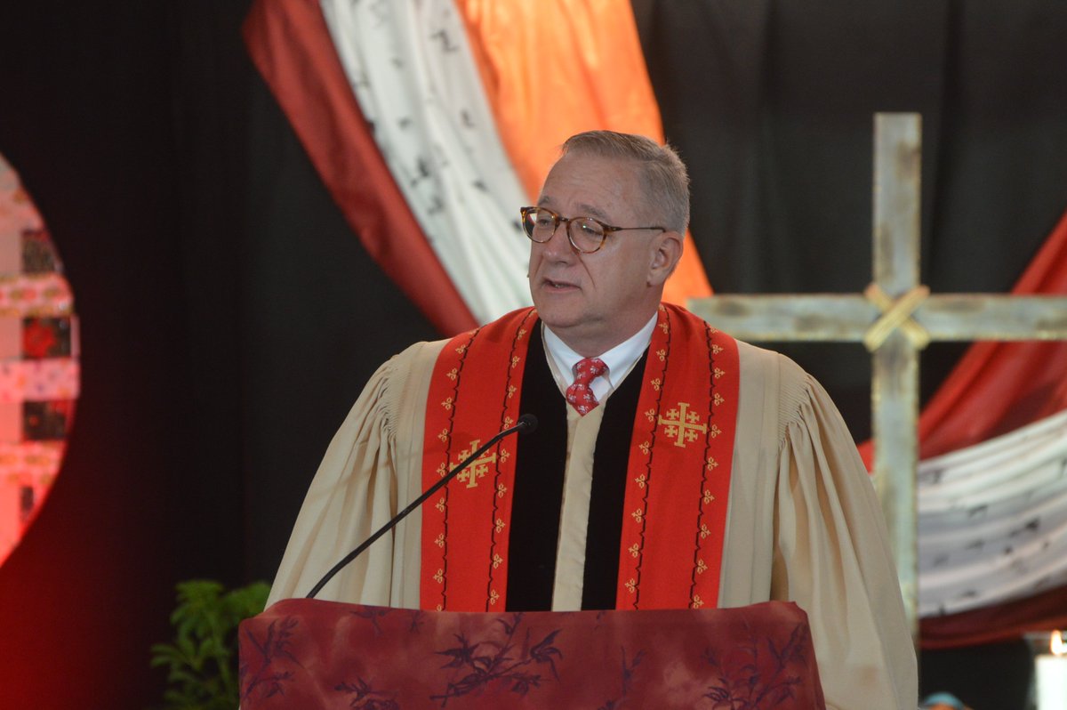 neumc's tweet photo. This year's Ziegler Preacher is the Rev. Peter Hey, who serves the Wesley UMC in Concord, NH. #NEAC18 https://t.co/0jJ8h47SYW