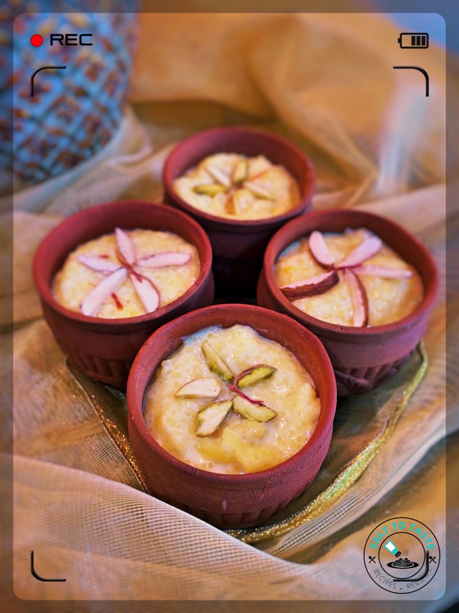 sunory_dutt's tweet photo. Eid Mubarak to everyone celebrating. Here’s a simple saffron and rice pudding dessert for the festivities, or just a no-occasion sweet indulgence after any meal – https://t.co/zx9GoeGSqD https://t.co/r1WthaGwbh