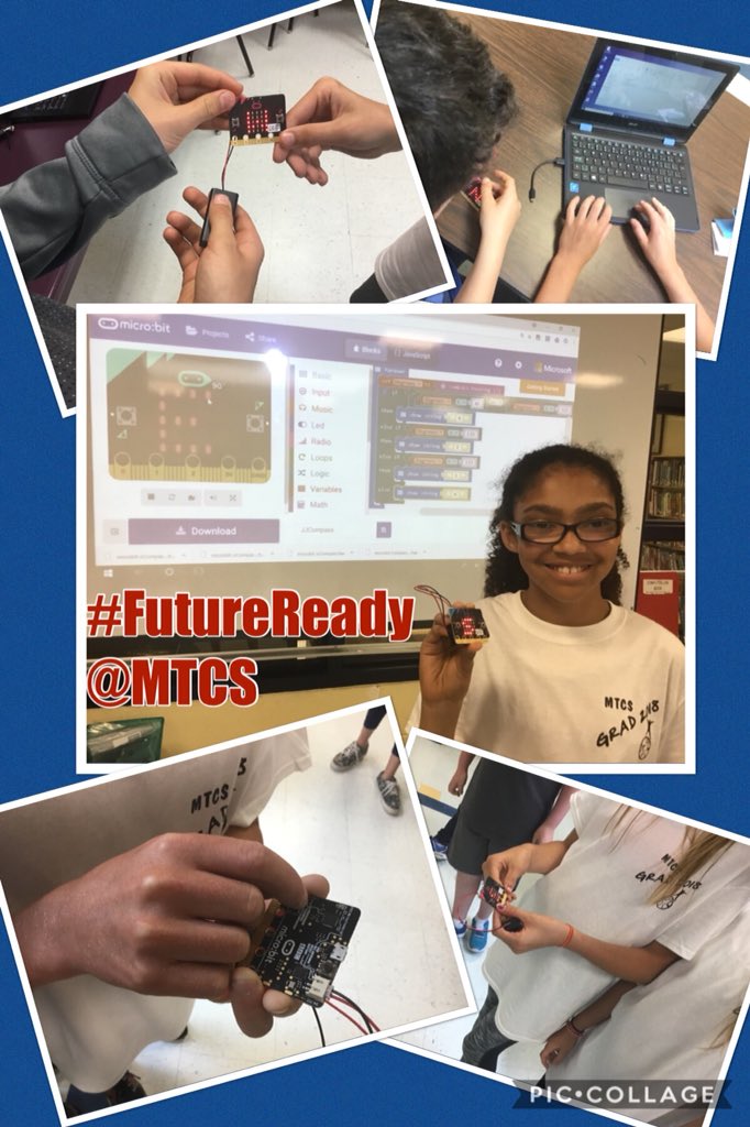JefinnerL's tweet image. Working with Mme Jenifer’s @MTCS_CDSBEO Gr.6 Ss to show them how to code &amp;amp; create their very own compass, using #MSMakeCode &amp;amp; @microbit_edu. #BuildingCapacity #ComputationalThinking #MIEExpert @MicrosoftEduCA