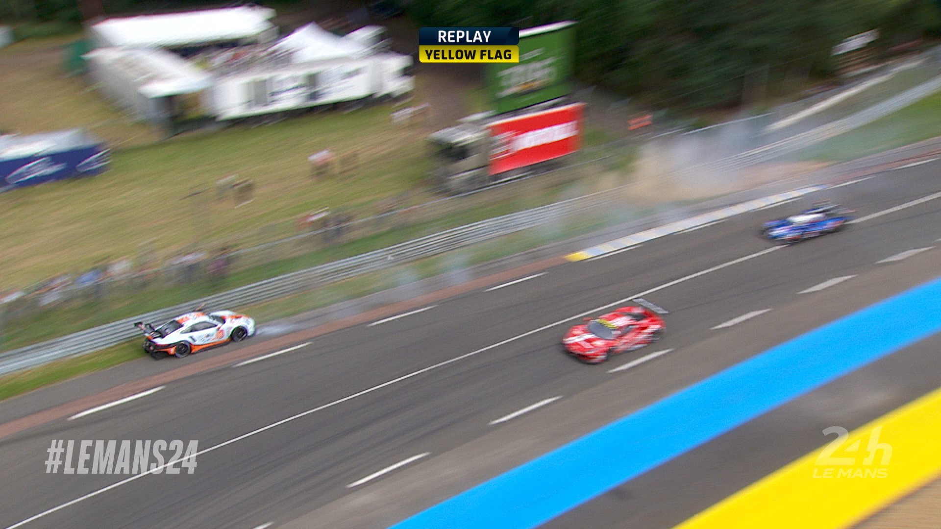 24 Hours of Le Mans on Twitter "A spin off track and into the tyres