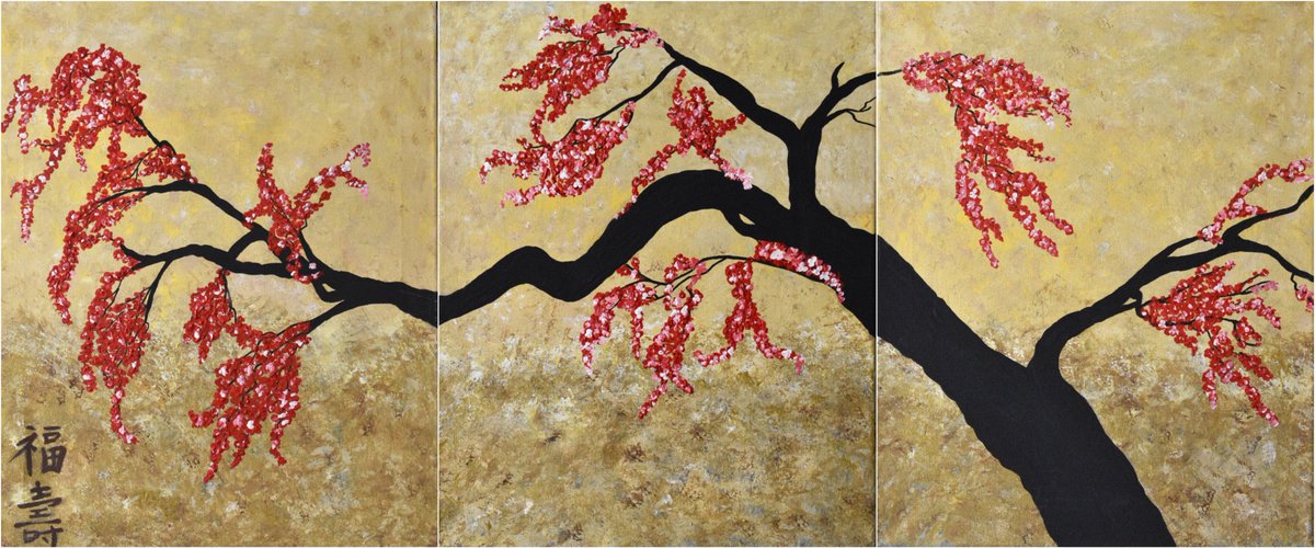 georgejenna30's tweet photo. https://t.co/6jEg1wHfJB
#orientalart #cherryblossomsart #modernflowerart ##asianart #3panels https://t.co/rrLZv1DsjJ