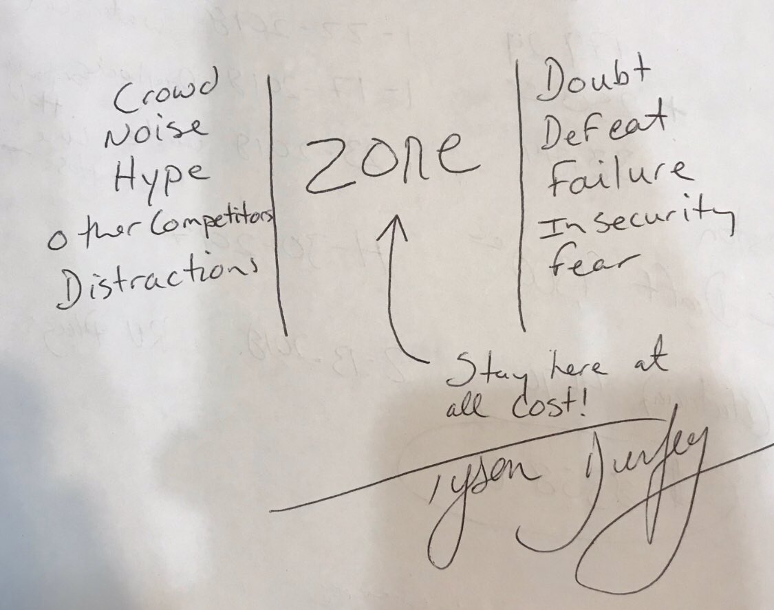 Stay in your zone at all cost! Don’t worry about what everyone else is doing!  Do YOU the best that you possibly can and you will become a winner. ⠀⠀⠀⠀⠀⠀⠀⠀⠀ ⠀⠀⠀⠀⠀⠀⠀⠀⠀ #tysondurfeymotivation